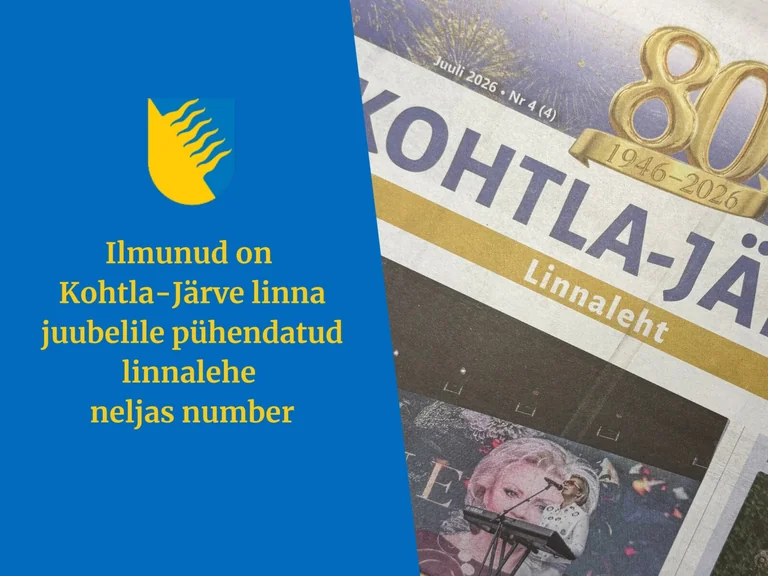 Kohtla-Järve juubelile pühendatud linnalehe neljas number jõuab poodidesse ja raamatukogudesse