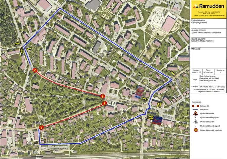 Keila Pargikontsert toimub 19. augustil Keskpargis: sissepääs on tasuta, kesklinna liiklus muutub