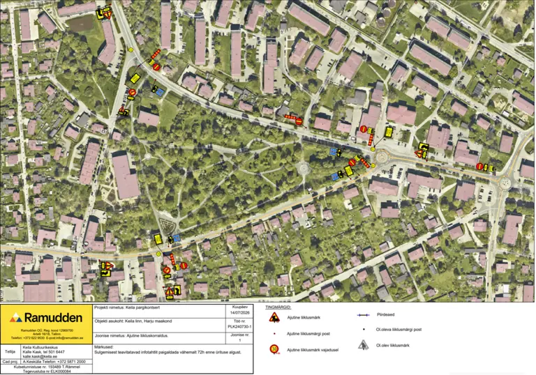 Keila Pargikontsert toimub 19. augustil Keskpargis: sissepääs on tasuta, kesklinna liiklus muutub