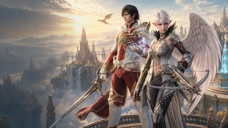 Lineage2AI AI MMORPG projekti illustratsioon 1