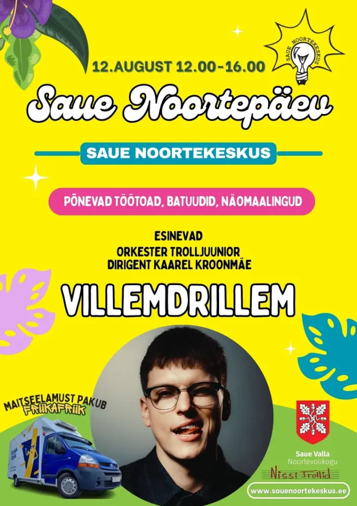 Saue noortepäev toob 12. augustil lavale villemdrillemi